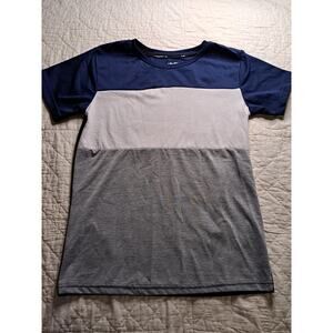 Boy's Layer 8 Blue white and Gray T-Shirt Size 12